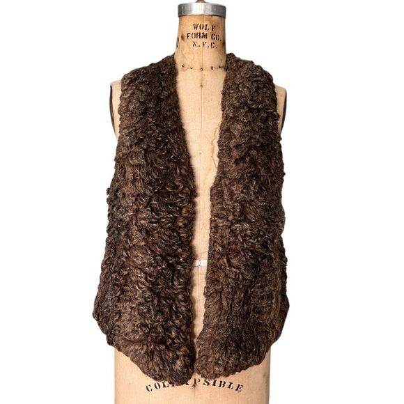 Ella Moss Faux Fur Vest - XS/S - Picture 1 of 6